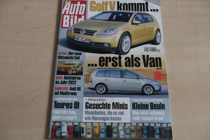 Deckblatt Auto Bild (17/2002)